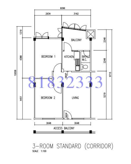 Blk 95 Old Airport Road (Geylang), HDB 3 Rooms #151827862